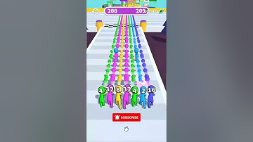 🔥 Merge Grabber Level 208 Part 5 ⚡ Epic Gameplay & Merging Skills! 🎮 |  #ShortsFeed #Gaming #Viral