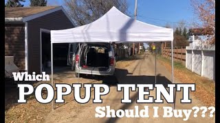 Impact 10x10 Instant Canopy Tent Setup and Review - Popup