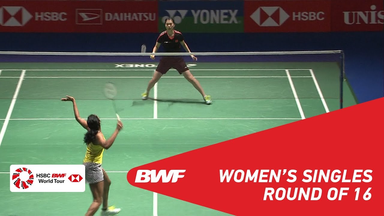 R16 | WS | PUSARLA V. Sindhu (IND) [3] vs GAO Fangjie (CHN) | BWF 2018