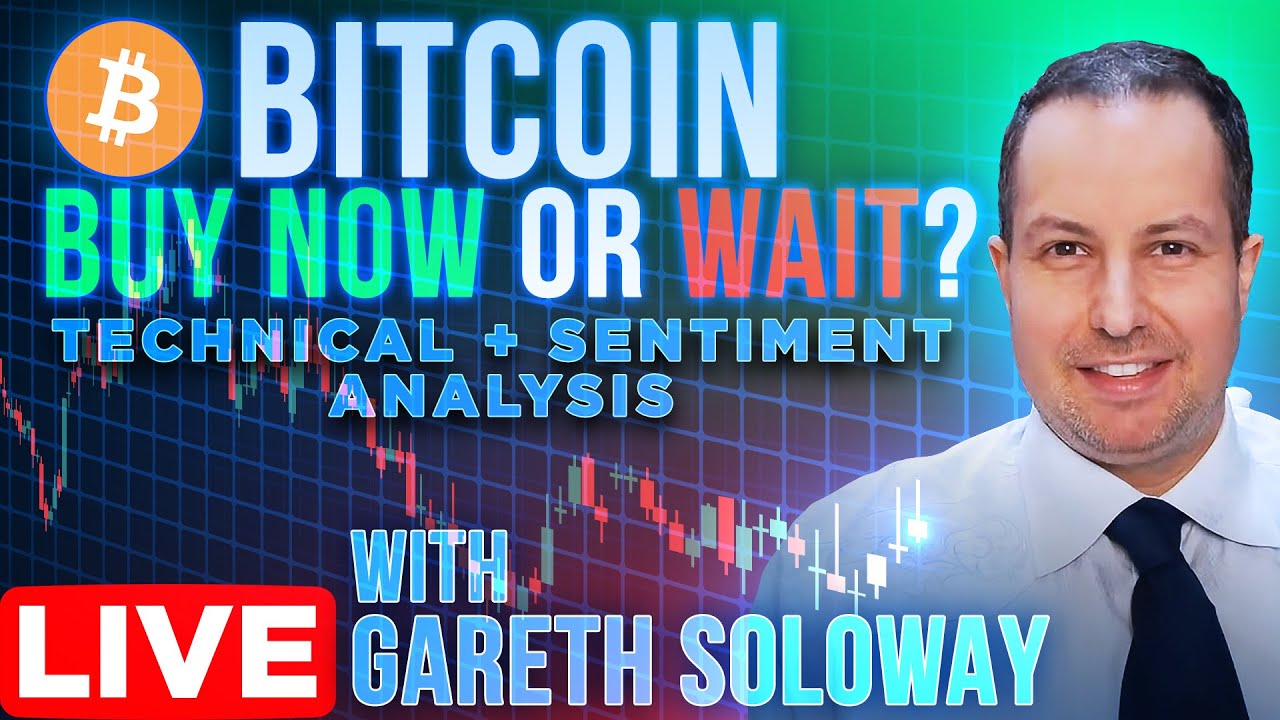 Bitcoin: Buy Now or Wait? Technical Analysis LIVE w/ Gareth Soloway