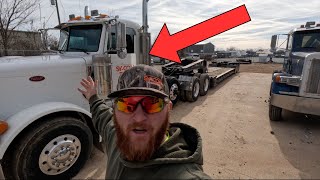 Day in the life: Hauling Machines with a PETERBILT 379 LOWBOY