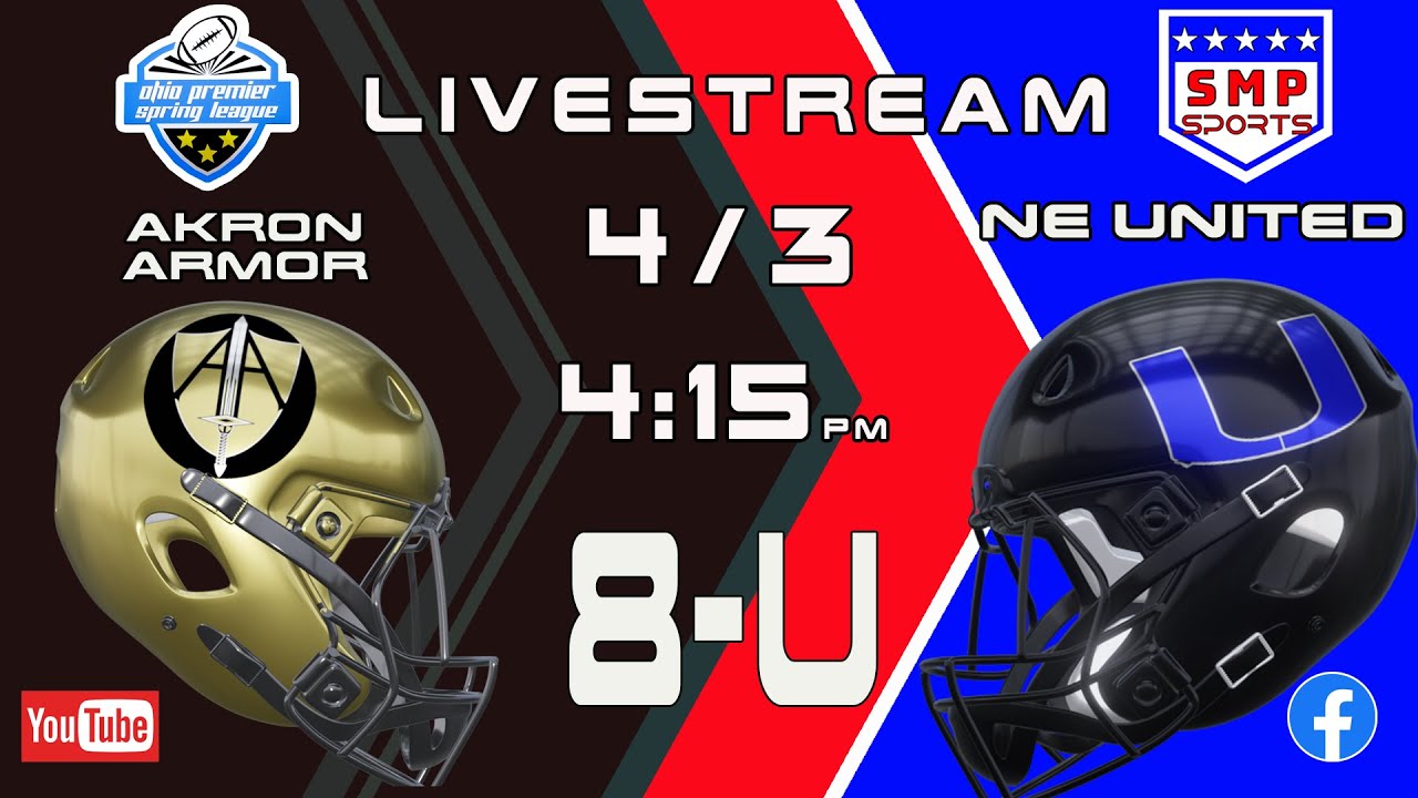 Akron Armor vs NE United 8U YouTube