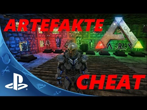 ARK PS4 ARTEFAKTE CHEAT mit ID