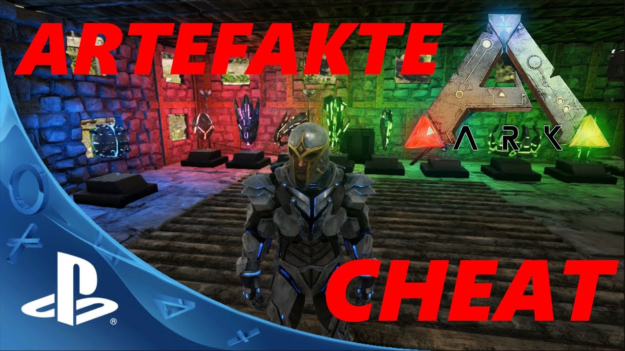 Ark Ps4 Artefakte Cheat Mit Id Youtube