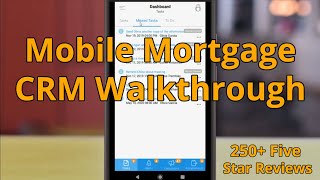 Mortgage CRM Mobile App Walk Through - BNTouch Mobile Mortgage Marketing Software screenshot 2