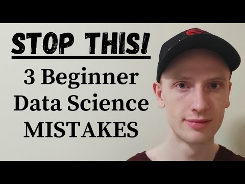 3 Beginner Data Science Mistakes (in just 1 min!)