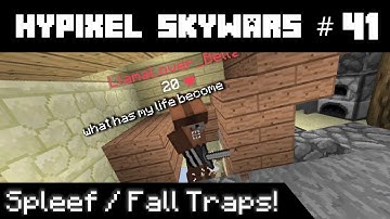 [Trap Montage #1] Hypixel Skywars #41 | Spleef + Fall Traps