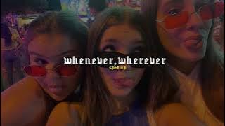 Download lagu Whenever, Wherever (sped up)
