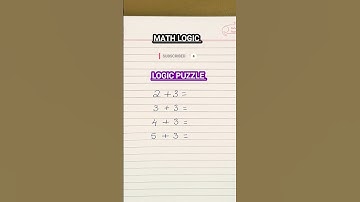 Logic Puzzle | Math Puzzle 🧩 ✍️ #shorts #viral #puzzle #maths #trending #ytshorts