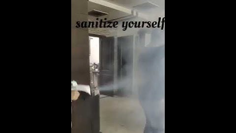 Disinfection Atomizer Machine Fog Machine