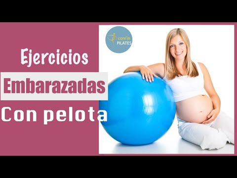 🥇▷【 Ejercicios con pelota para embarazadas - Vídeo tutorial