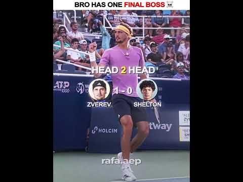 Shelton Has a Zverev Problem 💀😭