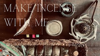 How to make INCENSE || Stepbystep with herbal PROPERTIES || Witchcraft 101