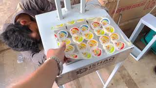 Cup jelly manual machine juice pack ishaq engineering screenshot 5