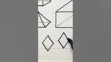 How Easy Draw Parallelepiped 3D like a Square and Coloring it #shorts #funny #drawing #short