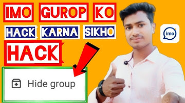 Hide group !!// Imo gurop hide group,imo gurop hack Kaise kare