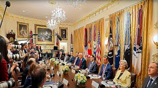 LIVE: President Trump Meets Argentina's President Javier Milei at the White House!