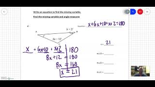 G U3 - 3.4 Triangle Angle Sum Theorem 2