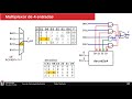 Multiplexor de 4 entradas - Circuitos combinacionales