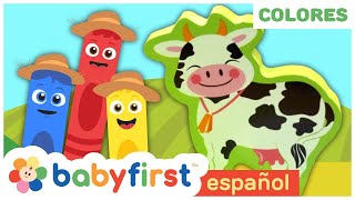 Colores en español para niños | Pandilla de Colores | Cocina Batido | Granja  + | Babyfirst Español