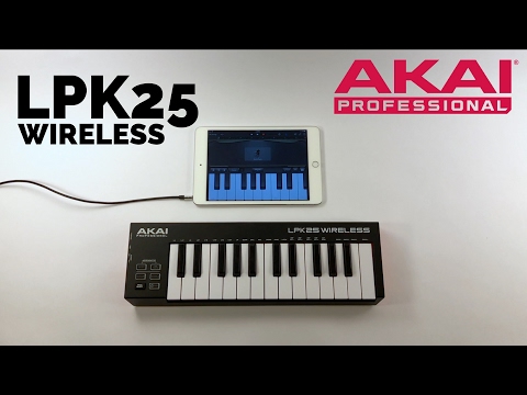 AKAI : Le clavier et contrôleur Midi sans fil LPK25 WIRELESS "UNBOXING" (vidéo de la boite noire)