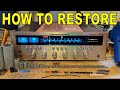 How to restore vintage marantz