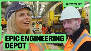 EPIC Railway Engineering Depot | Secrets Of The London Underground | U&Yesterday