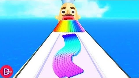 TikTok Gameplay Video 2023 - Satisfying Mobile Game Max Levels: Teeth Shield Ball Run 2048 Update