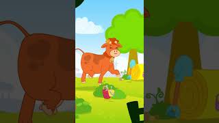 A VACA LAURA É LARANJA | Shorts | #shorts #músicainfantil #umheróidocoração