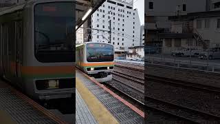 八高線231系川越行きが八王子駅を発車運転手さん手振り有り