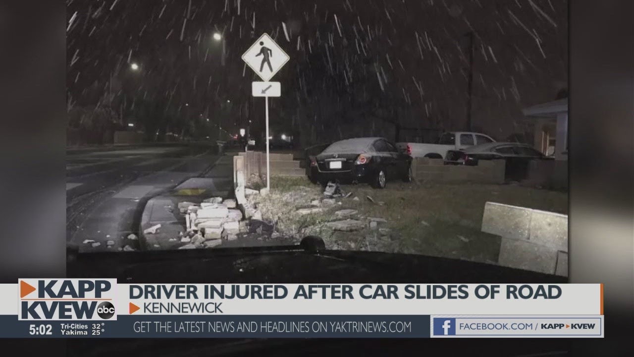 Man Injured After Crash in Kennewick - YouTube