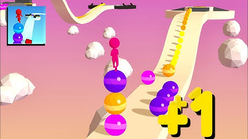 Stack Rider 🔴🟡🔵 : All Levels Gameplay Walkthrough Android, iOS NEW UPDATE