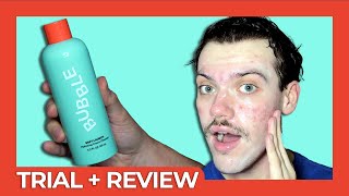 bubble soft launch hydrating cream cleanser | trial + review screenshot 5
