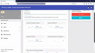 Creating an Institution Template