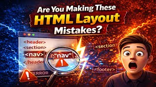 Are You Making These HTML Layout Mistakes | HTML Tutorial #16