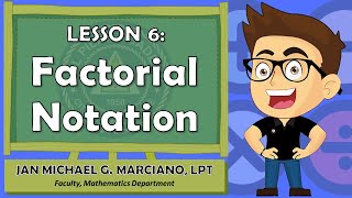 Lesson 6 Factorial Notation