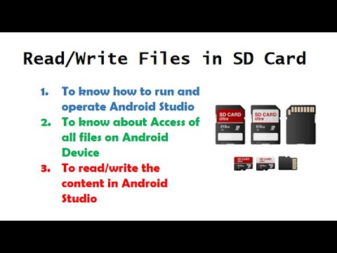 Android File Storage in SDCard: Read/Write with Permissions | #FileStorage #sdcard #androidtutorial