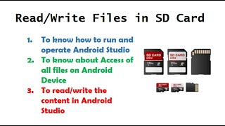 Android File Storage in SDCard: Read/Write with Permissions | #FileStorage #sdcard #androidtutorial