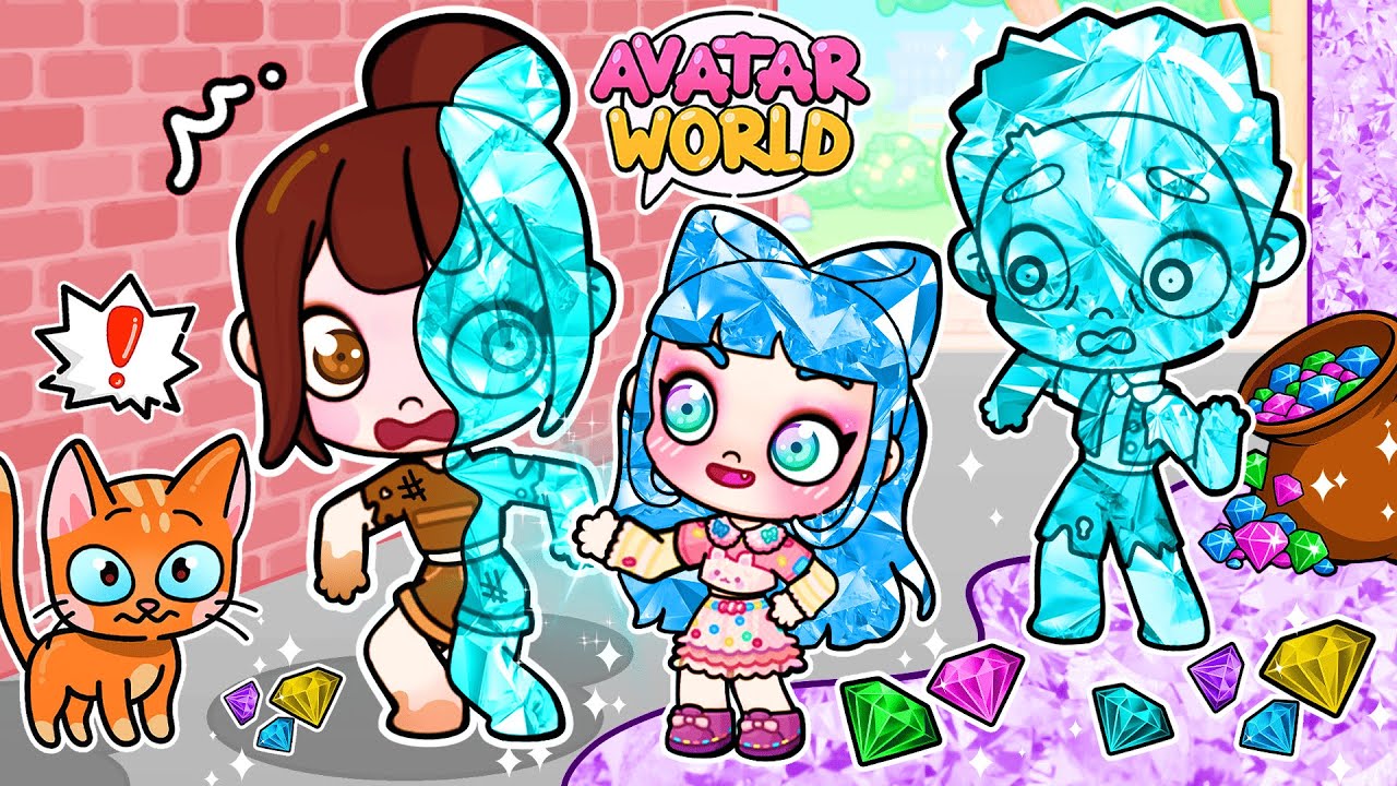 Моё Касание Превращает ВСЁ В Бриллианты 💎 | Avatar World | Toca Life World | АВАТАР ВОРЛД