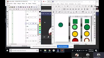 Funcionamiento de semaforo en grafcet