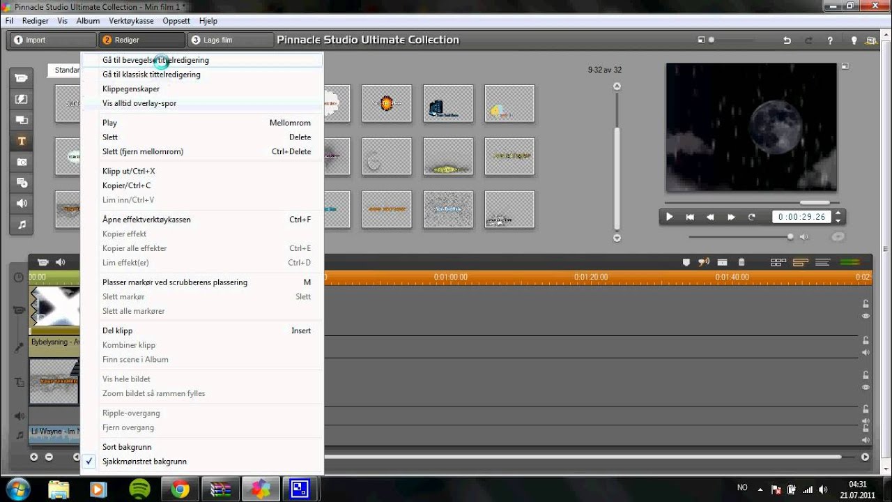 how to made a good intro with pinnacle studio 15 - YouTube