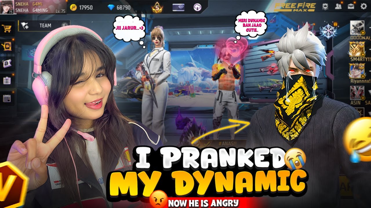 Best Friend ke Saath Prank 😈 | Dynamic Duo Tod Diya 😂 | Free Fire