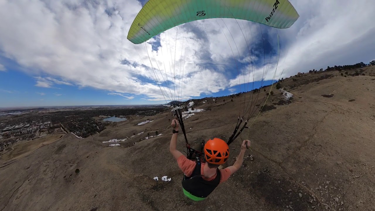 Paragliding Boulder Colorado GoPro Max Test Flight YouTube