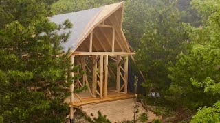 Building a Fantastic Hut in the Forest - I'm doing a Work and rest Workshop - [ EPİSODE 1 ]