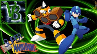 Super Mario Paint: Mega Man 9 - Hornet Man Stage