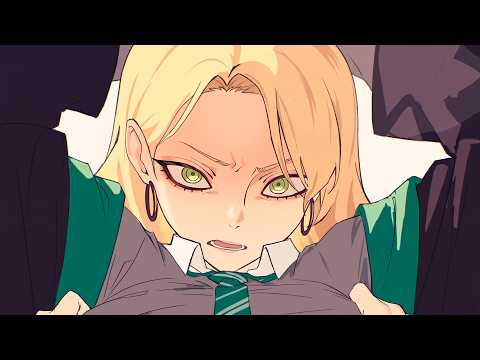 Malfoid's Red Button | Potter x Fem Malfoy Comic Dub