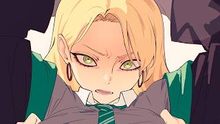 Malfoid's Red Button | Potter x Fem Malfoy Comic Dub