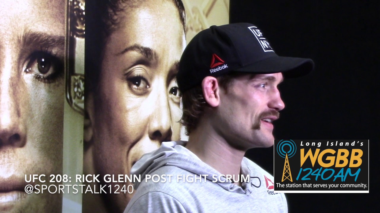 UFC 208: Rick Glenn Post Fight Scrum