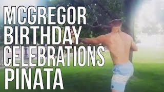 Conor McGregor birthday celebrations!