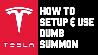 Tesla How To Setup & Use Dumb Summon - Tesla How To Summon Straight Forward or Backward screenshot 5